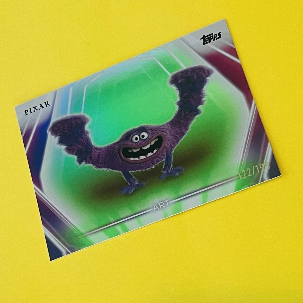 2026 Topps‎ Disney Neon Art #121 Green Parallel 122/199